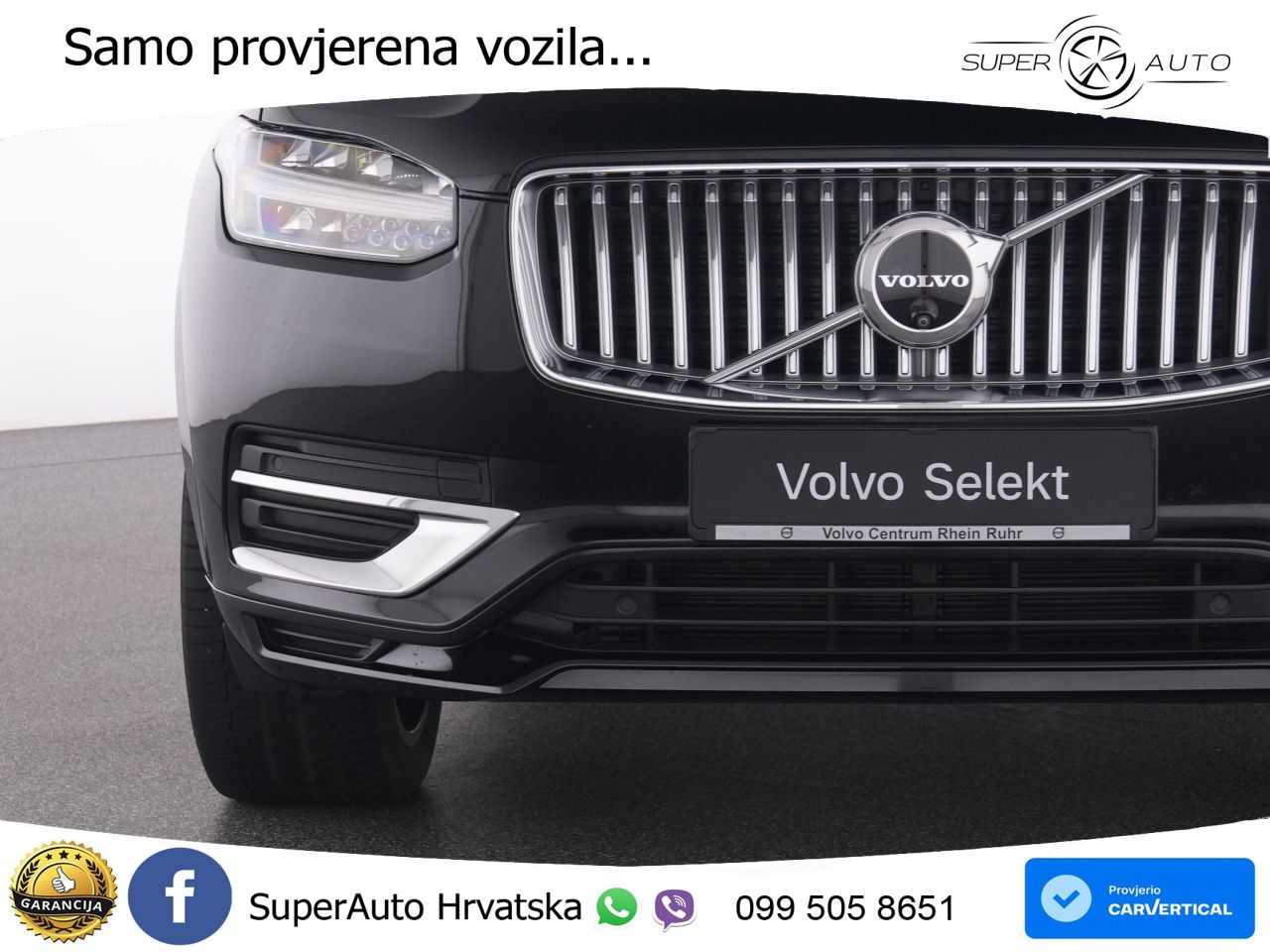 Volvo XC90 2.0 B5 Diesel AWD Automatic ACC+GR SJED+360+PANO