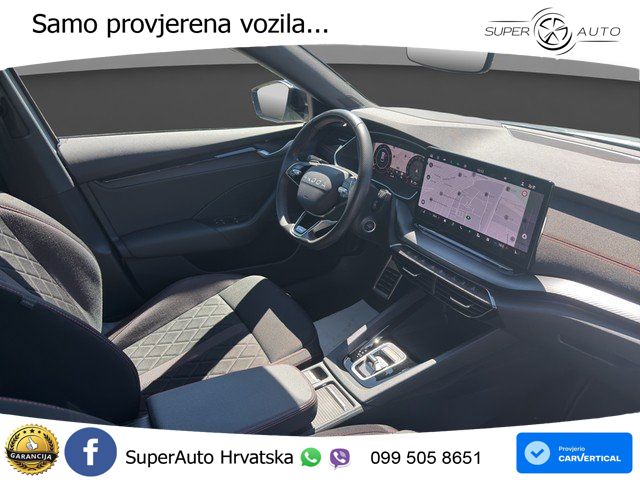 Škoda Octavia Combi RS 2.0 TSI (265 KS) DSG LED+GR SJED+ACC