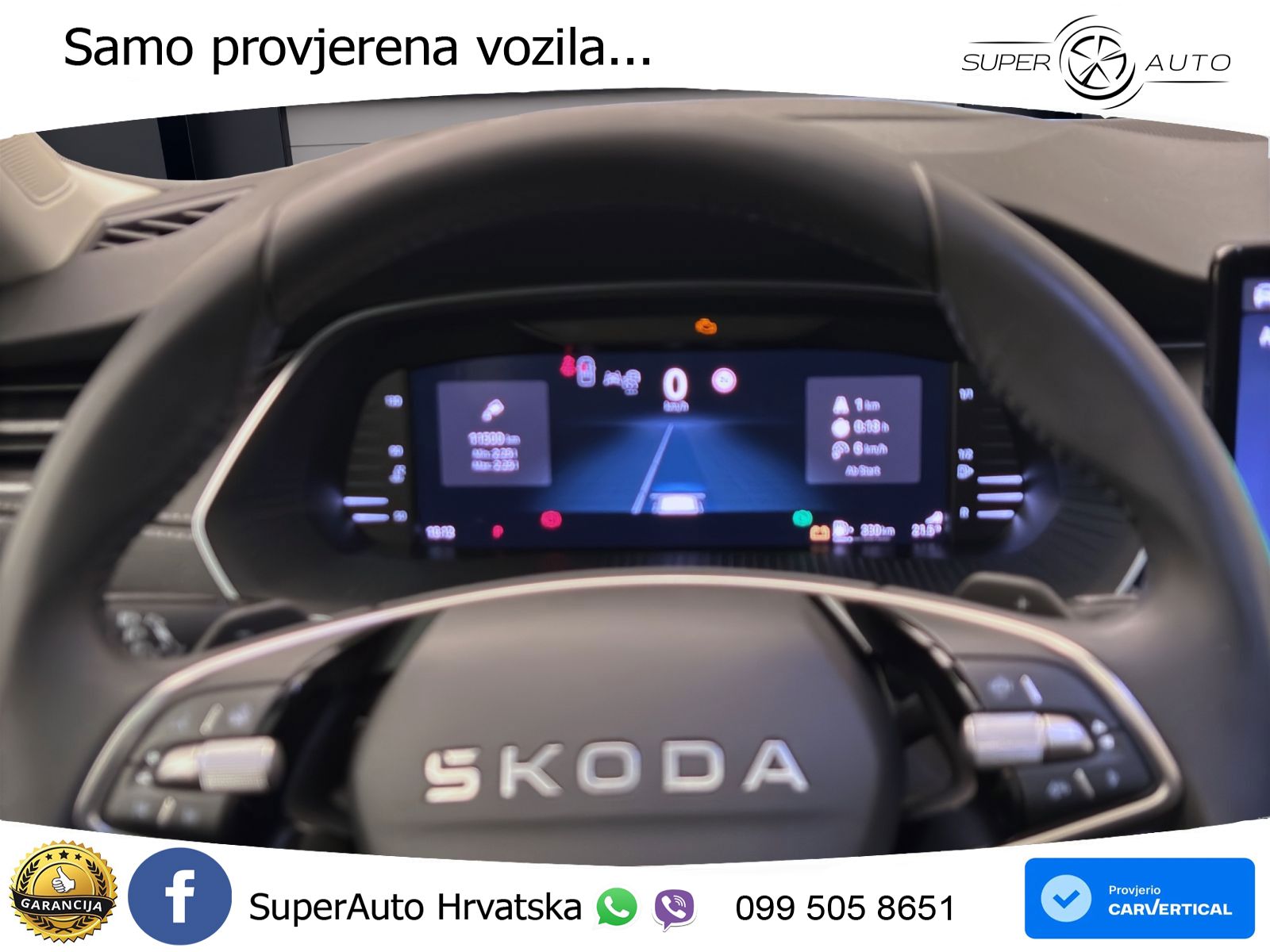 Škoda Octavia Combi 2.0 TDI (150 KS) DSG MATRIX+GR SJED+KAM