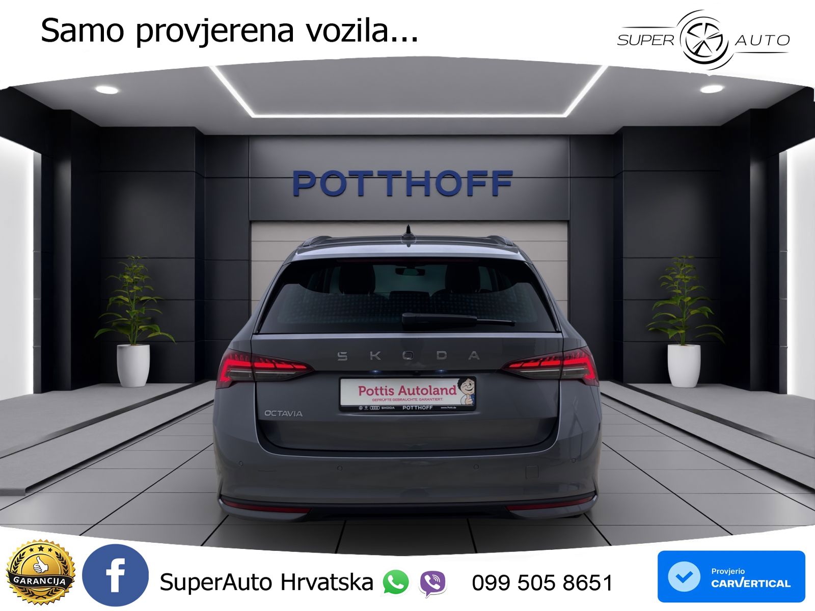 Škoda Octavia Combi 2.0 TDI (150 KS) DSG MATRIX+GR SJED+KAM