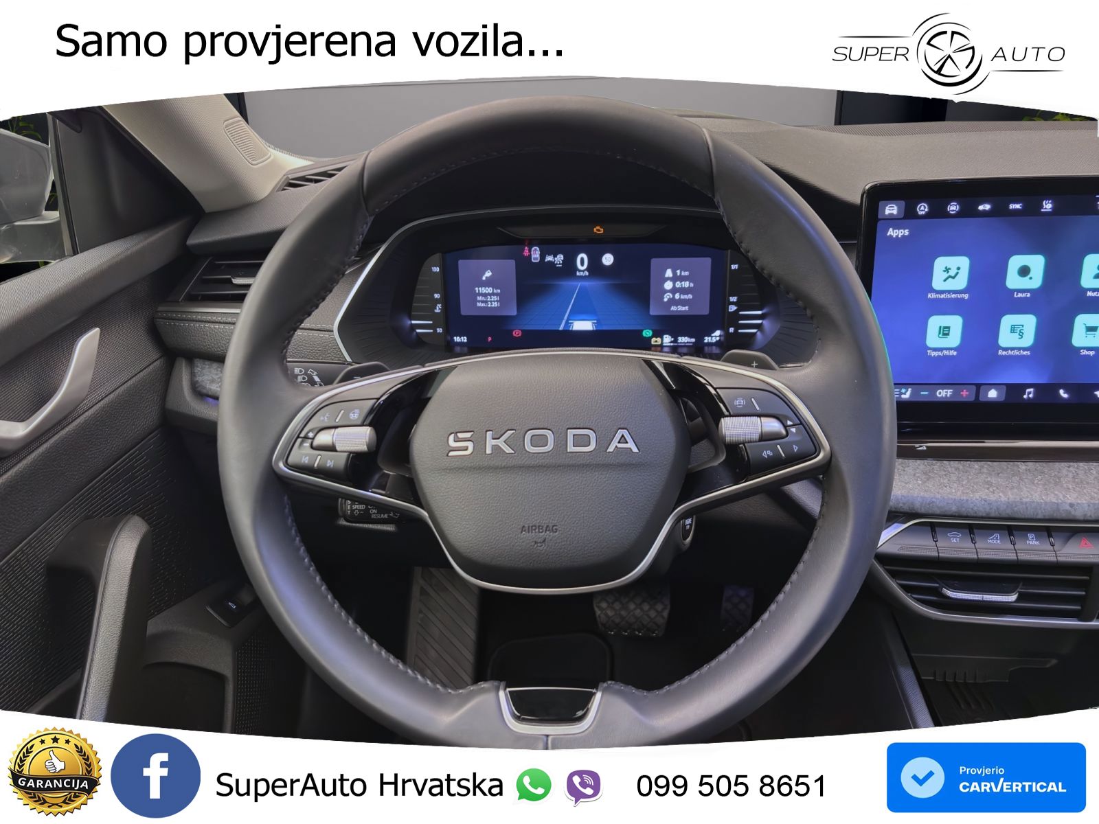 Škoda Octavia Combi 2.0 TDI (150 KS) DSG MATRIX+GR SJED+KAM