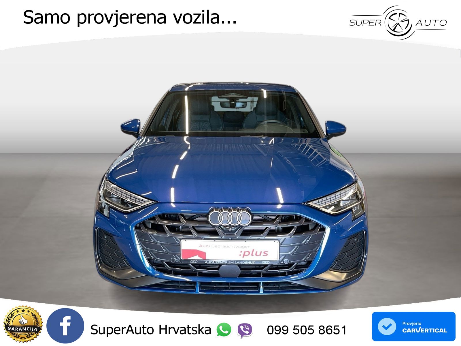 Audi A3 Limuzina 40 TFSI (204 KS) quattro S tronic S line LED+GR SJED+ACC