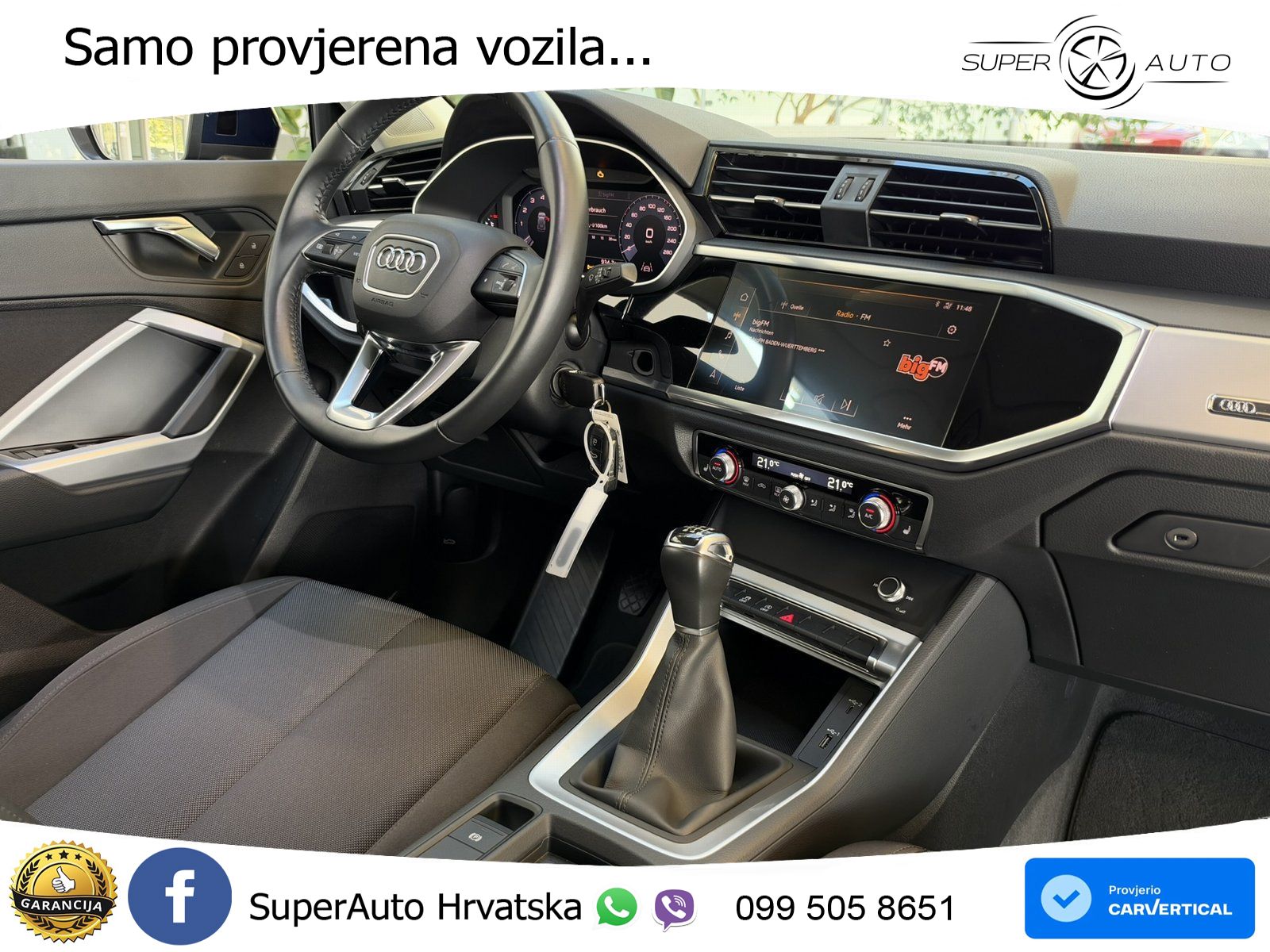 Audi Q3 35 TFSI (150 KS) advanced LED+GR SJED+ACC