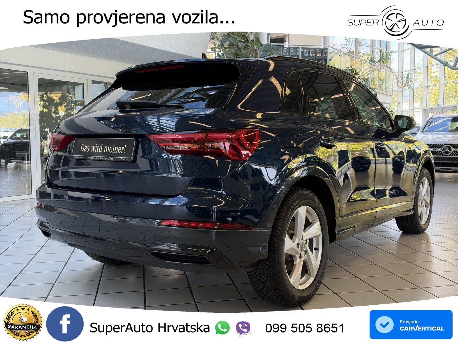 Audi Q3 35 TFSI (150 KS) advanced LED+GR SJED+ACC