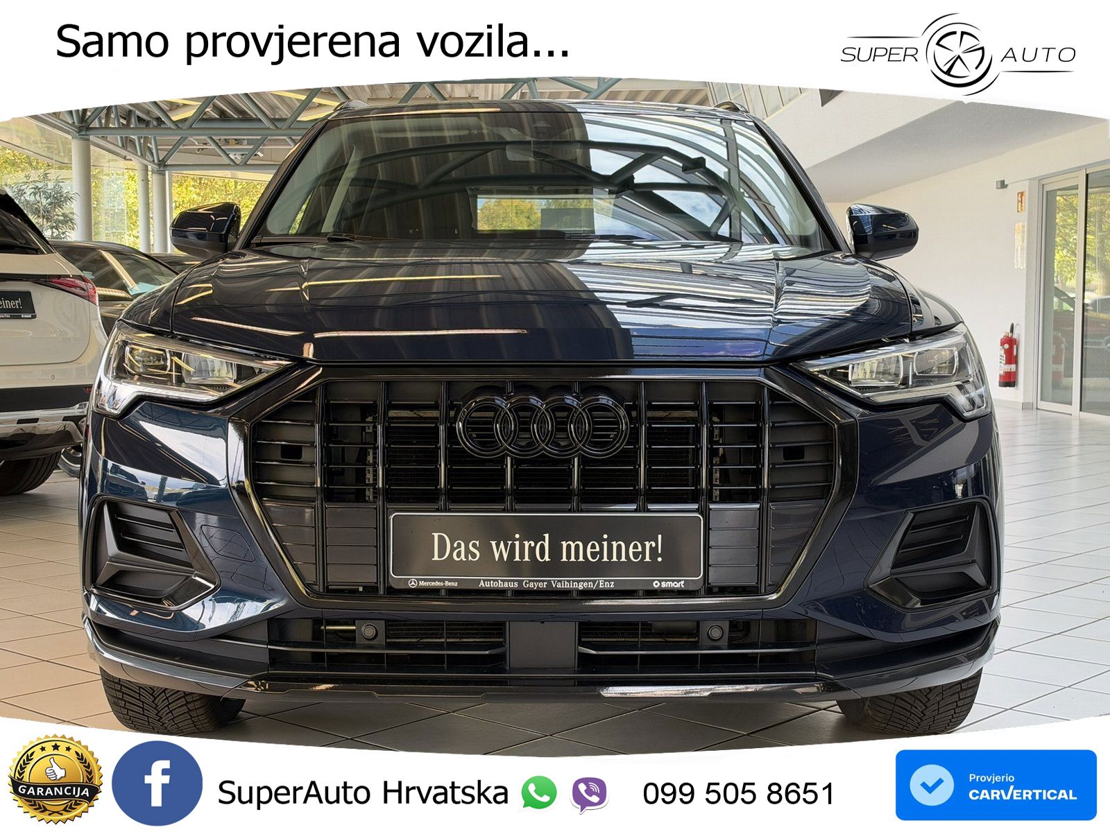 Audi Q3 35 TFSI (150 KS) advanced LED+GR SJED+ACC