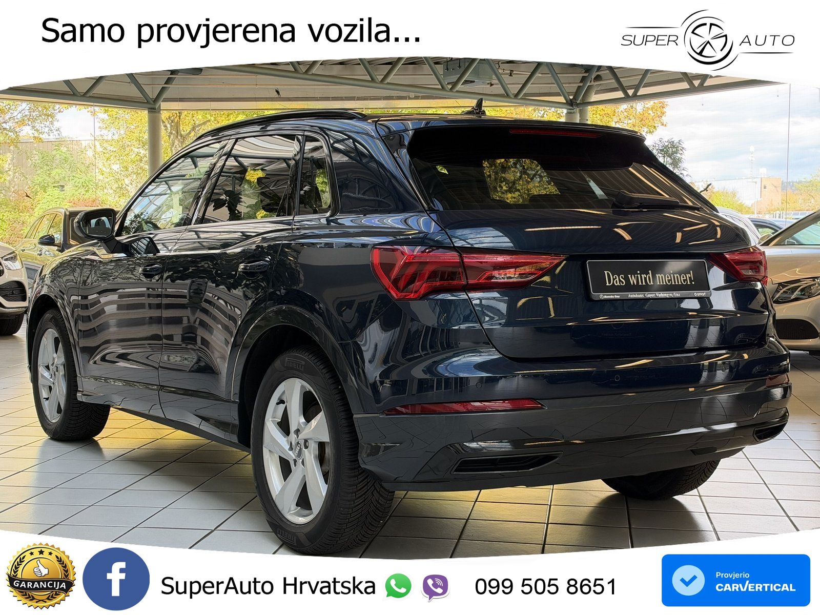 Audi Q3 35 TFSI (150 KS) advanced LED+GR SJED+ACC