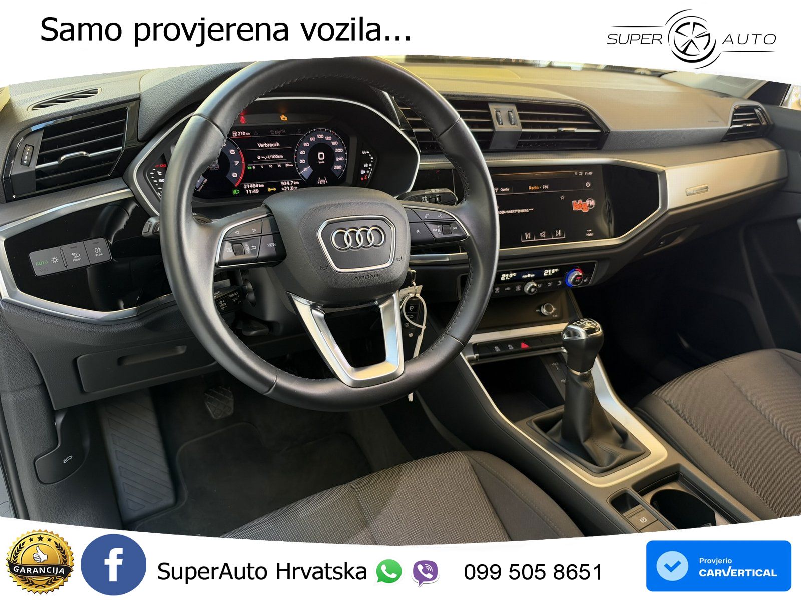 Audi Q3 35 TFSI (150 KS) advanced LED+GR SJED+ACC