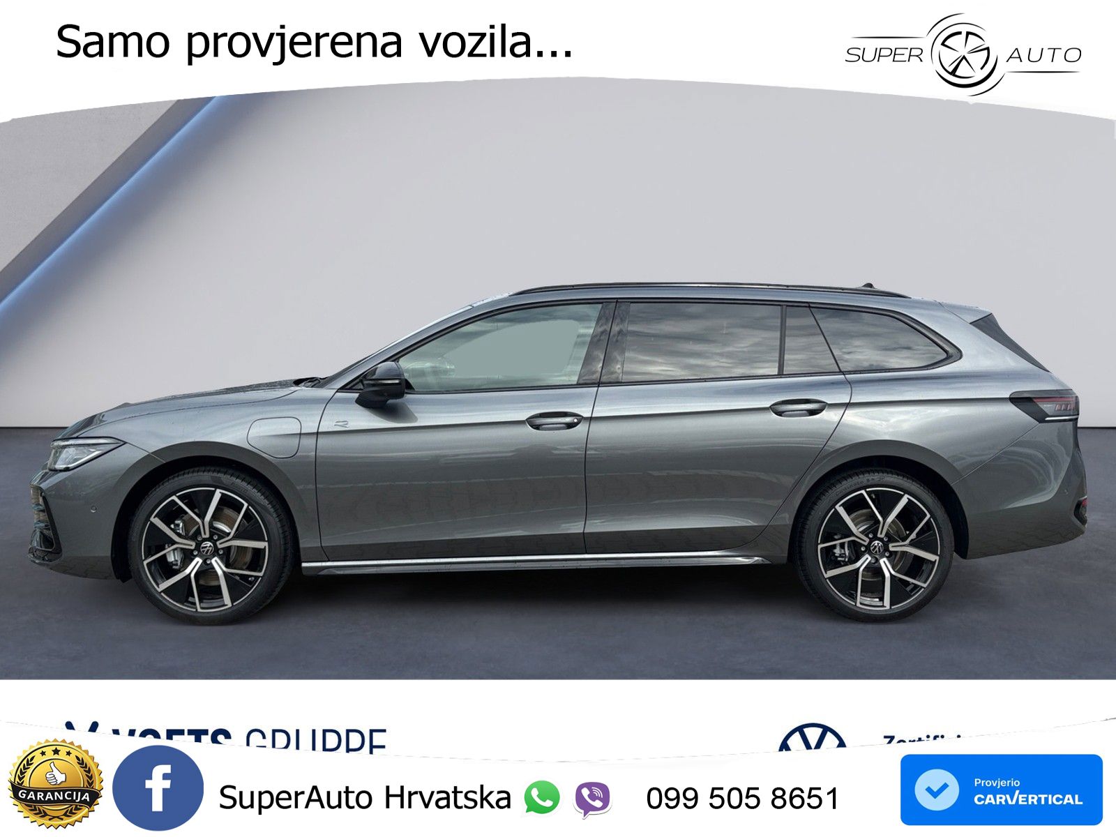 Volkswagen Passat Variant 1.5 TSI (204 KS) eHybrid DSG R-Line MATRIX+GR SJED+KAM