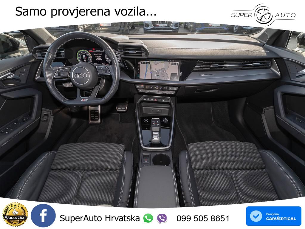 Audi A3 40 TFSIe (204 KS) S tronic S line MATRIX+GR SJED+KAM