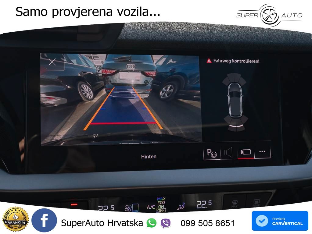 Audi A3 40 TFSIe (204 KS) S tronic S line MATRIX+GR SJED+KAM
