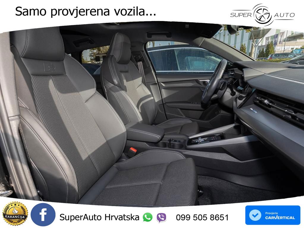 Audi A3 40 TFSIe (204 KS) S tronic S line MATRIX+GR SJED+KAM