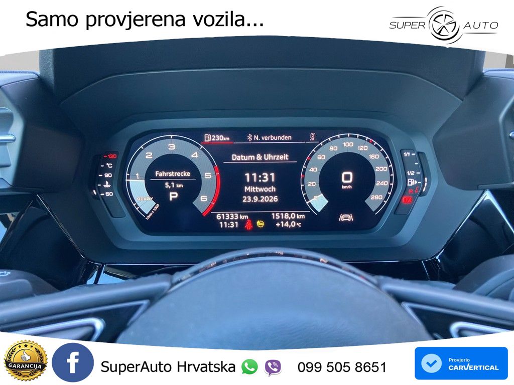 Audi A3 30 TDI (116 KS) S tronic