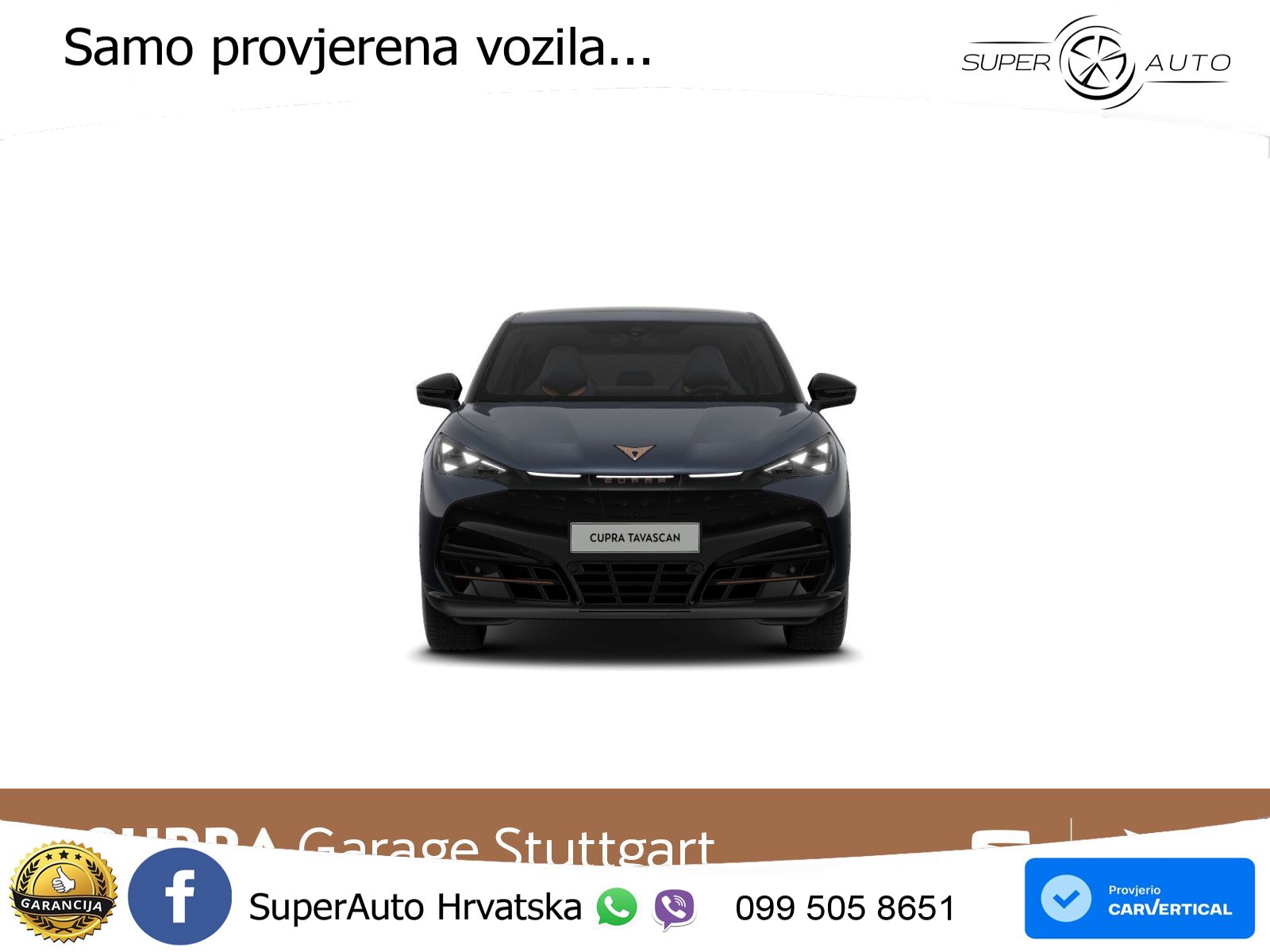 Cupra Tavascan 82 kWh (286 KS) LED+GR SJED+ACC
