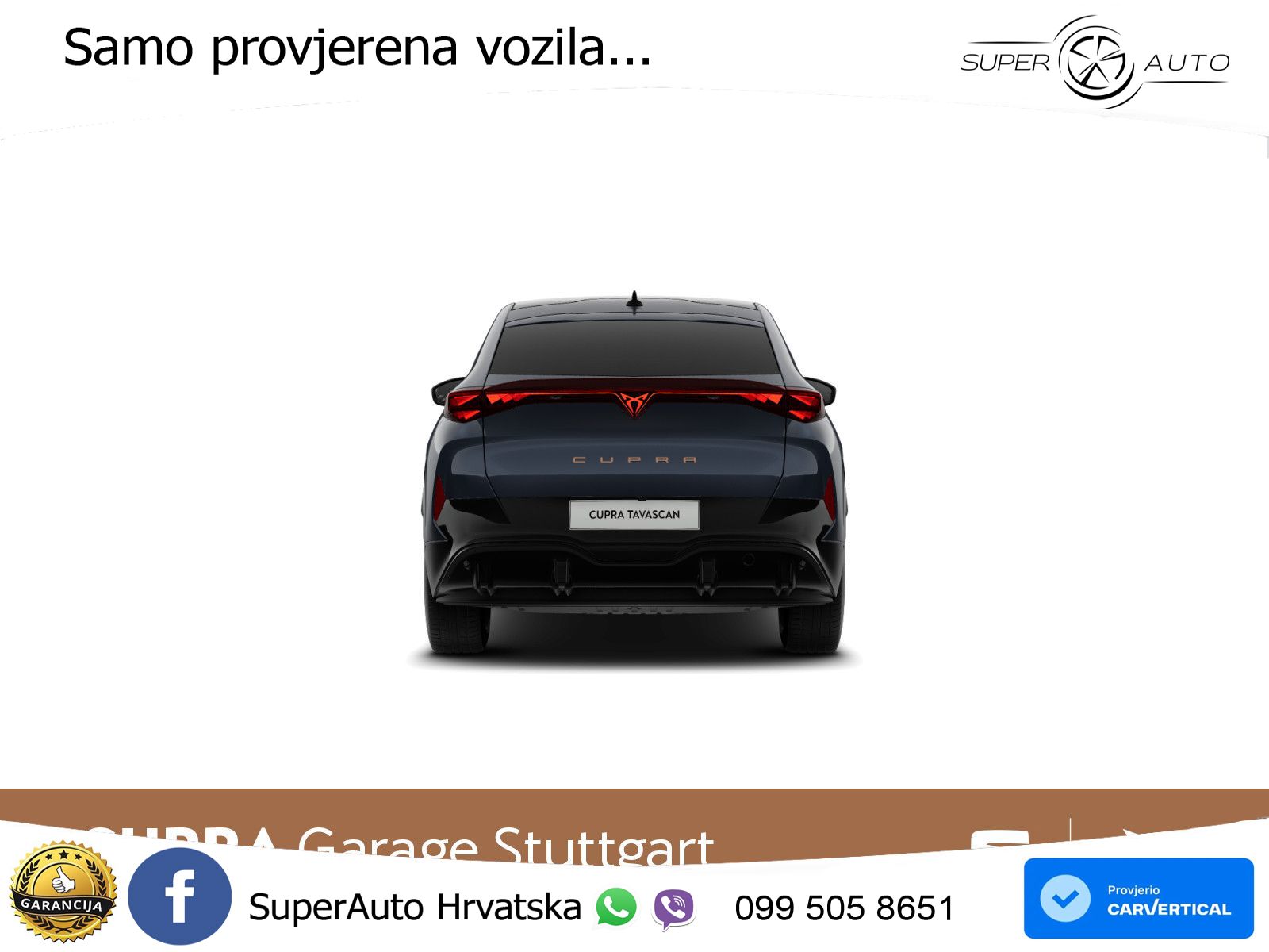 Cupra Tavascan 82 kWh (286 KS) LED+GR SJED+ACC