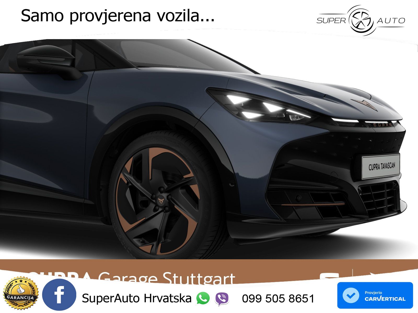 Cupra Tavascan 82 kWh (286 KS) LED+GR SJED+ACC