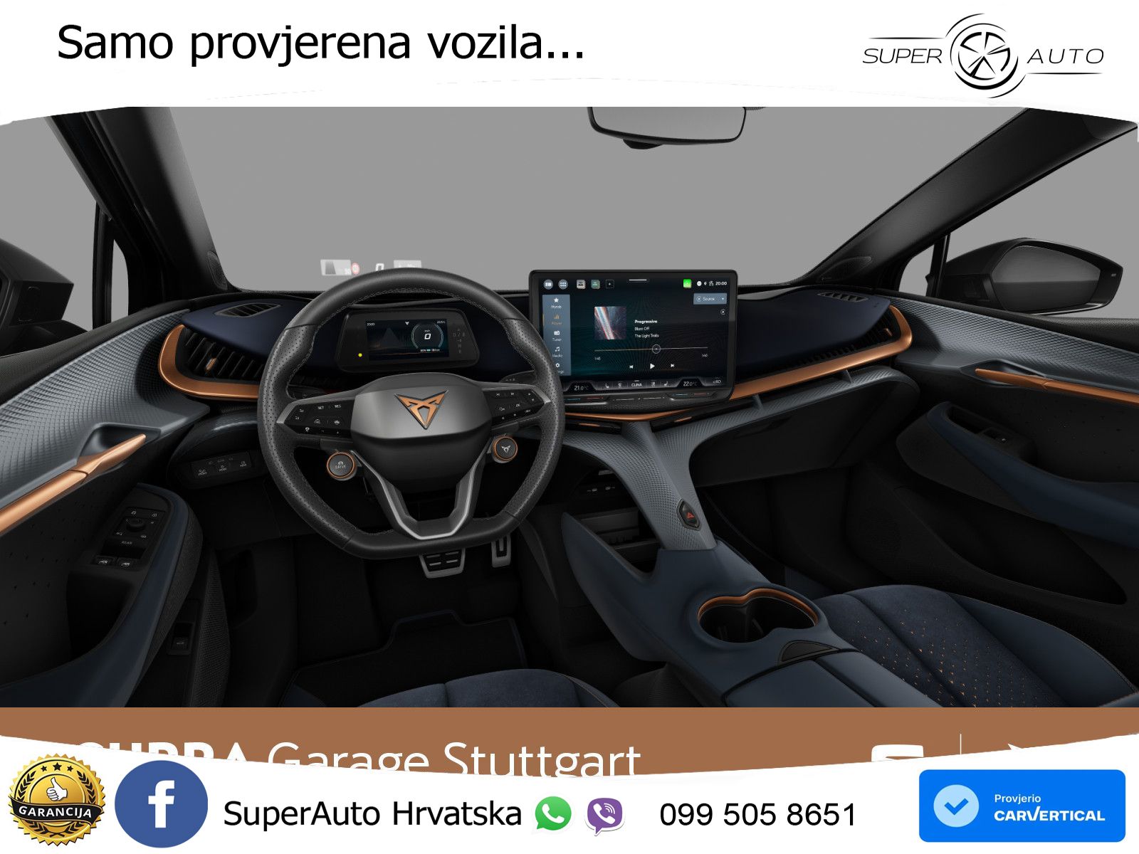 Cupra Tavascan 82 kWh (286 KS) LED+GR SJED+ACC