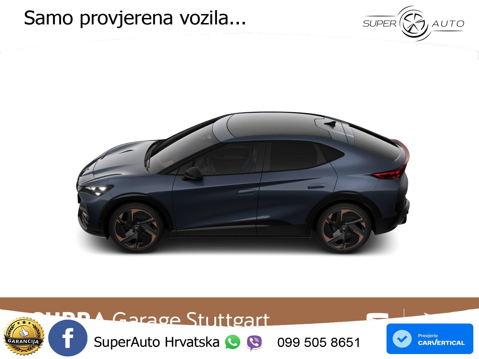 Cupra Tavascan 82 kWh (286 KS) LED+GR SJED+ACC