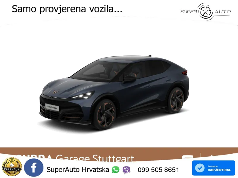 Cupra Tavascan 82 kWh (286 KS) LED+GR SJED+ACC