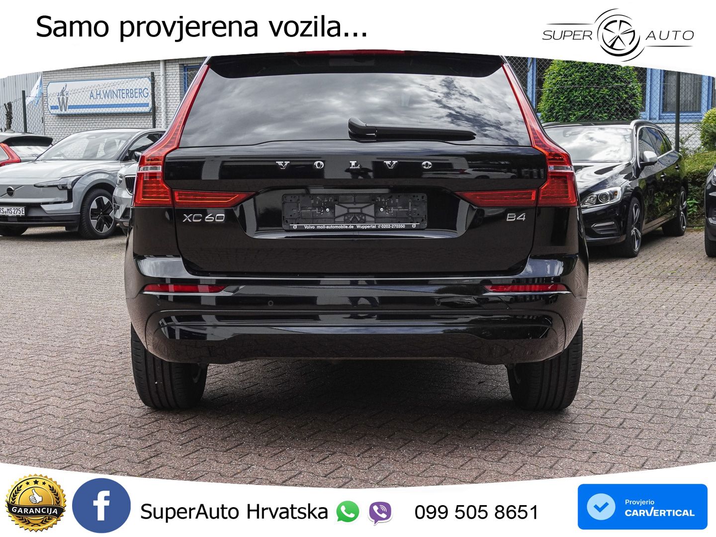 Volvo XC60 B4 Diesel FWD Geartronic LED+GR SJED+ACC