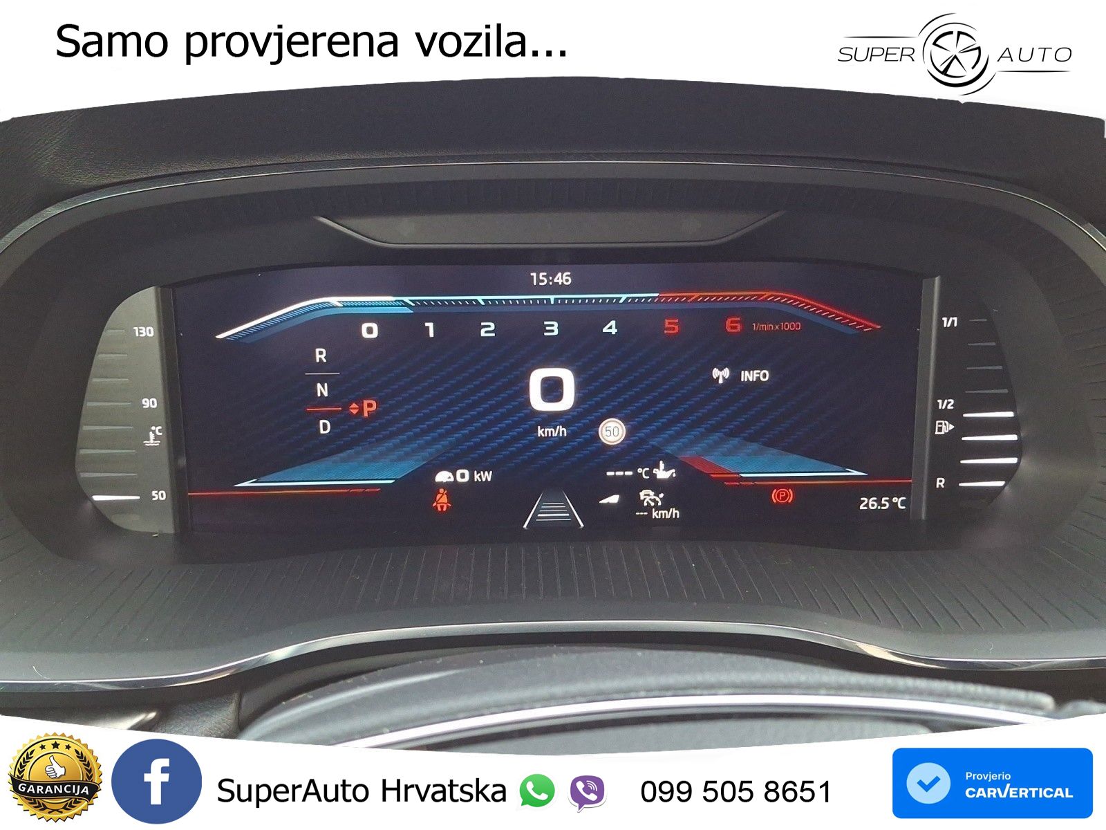 Škoda Octavia Combi RS 2.0 TDI (200 KS) DSG LED+GR SJED+ACC