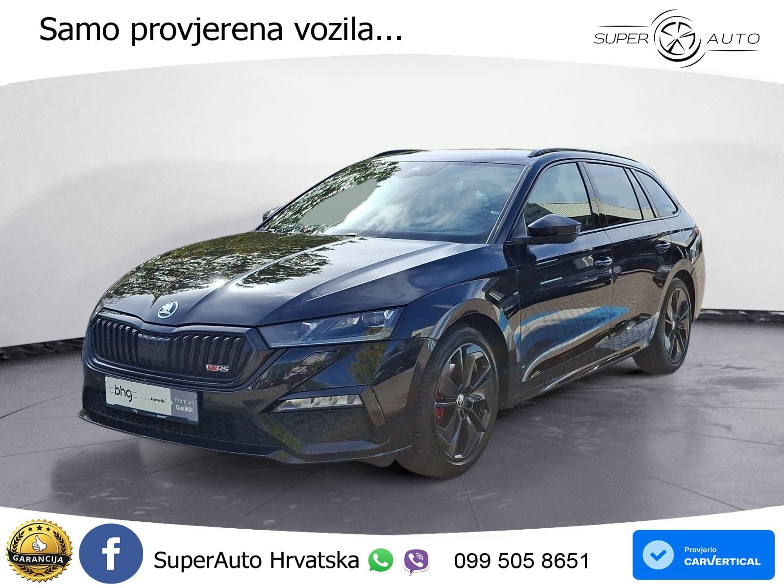 Škoda Octavia Combi RS 2.0 TDI (200 KS) DSG LED+GR SJED+ACC