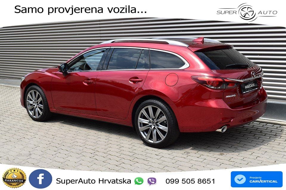 Mazda 6 Sport Combi 2.2 SKYACTIV-D (184 KS) SKYACTIV-Drive MATRIX+GR SJED+KAM