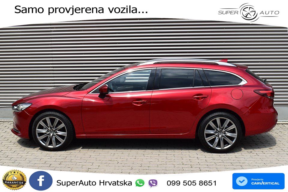 Mazda 6 Sport Combi 2.2 SKYACTIV-D (184 KS) SKYACTIV-Drive MATRIX+GR SJED+KAM