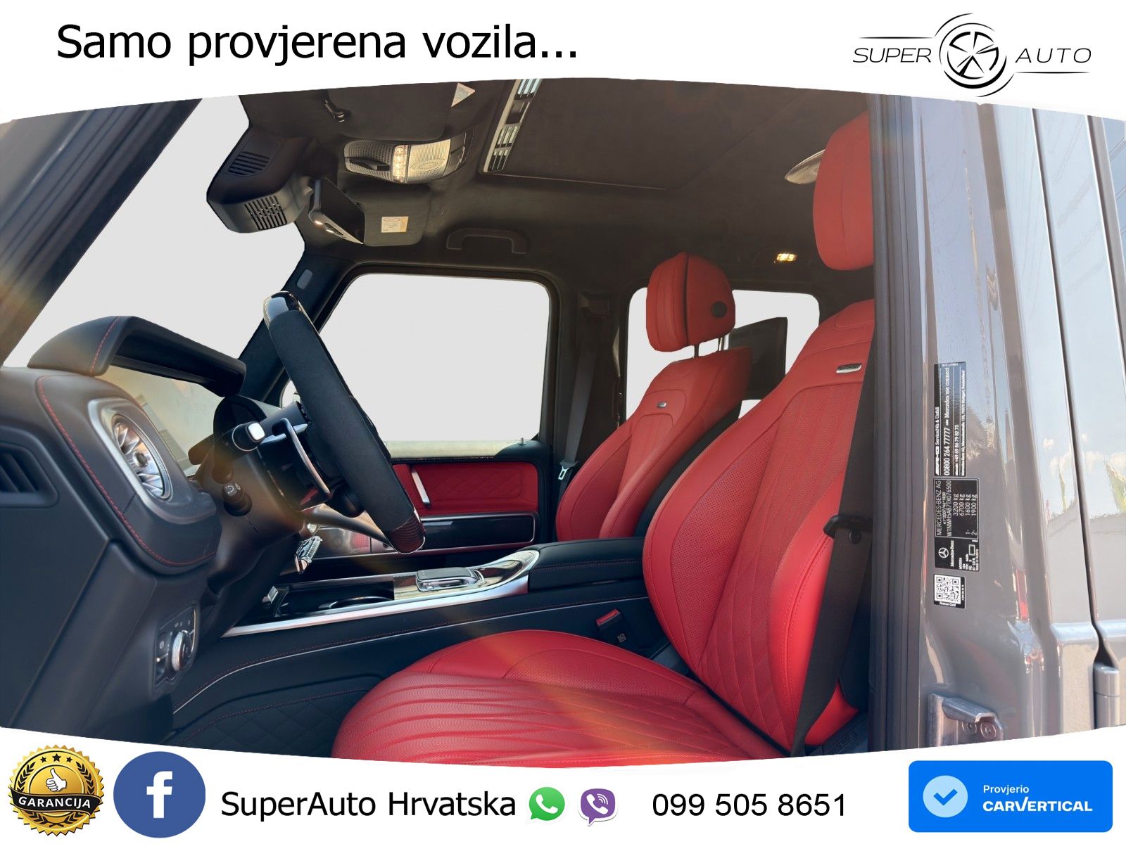 Mercedes AMG G 63 Long V8 (585 KS) 4MATIC 9G-TRONIC AMG SPEEDSHIFT TCT Superior ACC+HEAD+4xGR SJED+360+PANO