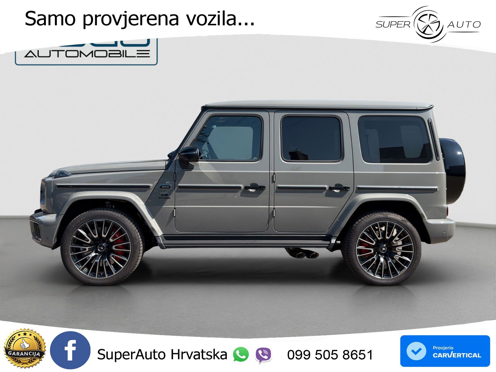 Mercedes AMG G 63 Long V8 (585 KS) 4MATIC 9G-TRONIC AMG SPEEDSHIFT TCT Superior ACC+HEAD+4xGR SJED+360+PANO