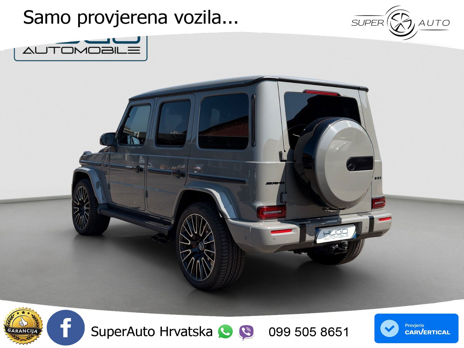 Mercedes AMG G 63 Long V8 (585 KS) 4MATIC 9G-TRONIC AMG SPEEDSHIFT TCT Superior ACC+HEAD+4xGR SJED+360+PANO