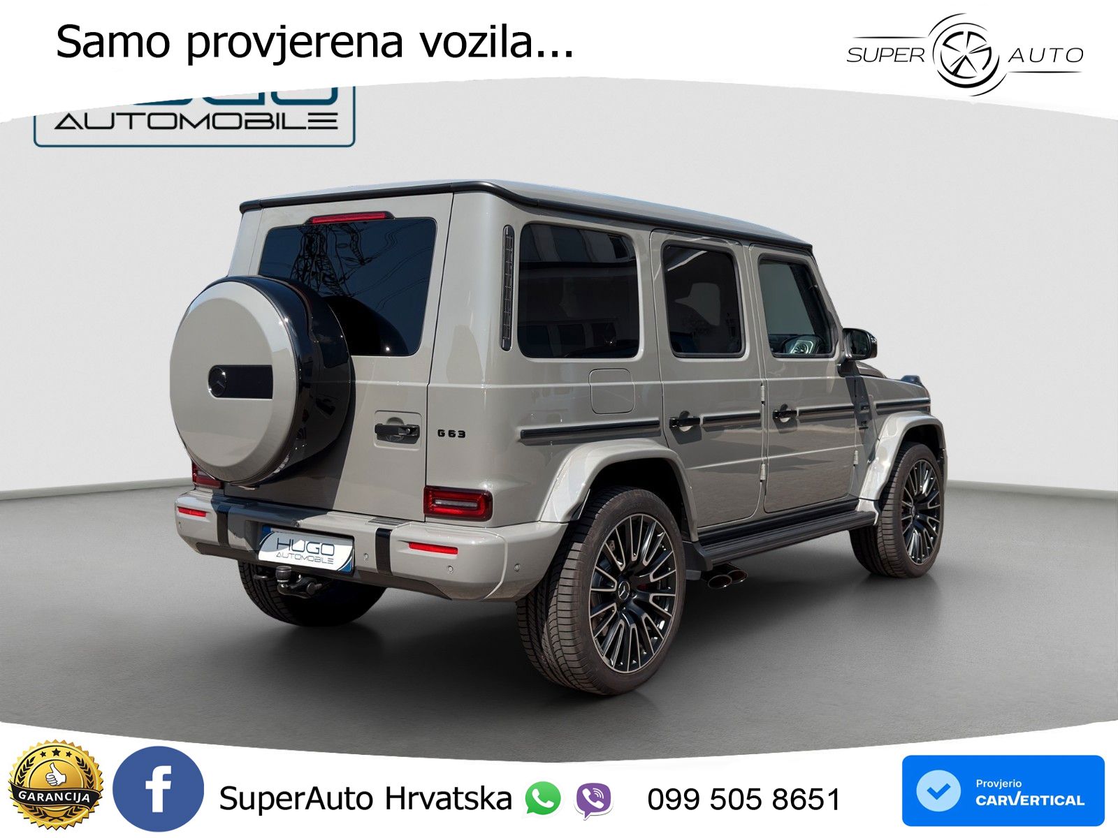 Mercedes AMG G 63 Long V8 (585 KS) 4MATIC 9G-TRONIC AMG SPEEDSHIFT TCT Superior ACC+HEAD+4xGR SJED+360+PANO
