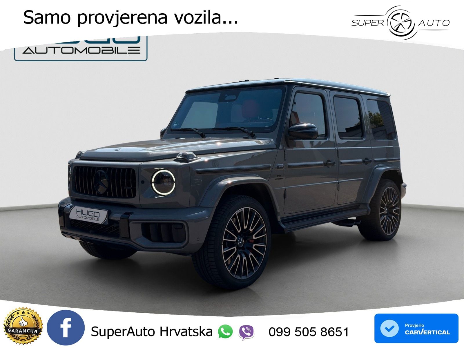Mercedes AMG G 63 Long V8 (585 KS) 4MATIC 9G-TRONIC AMG SPEEDSHIFT TCT Superior ACC+HEAD+4xGR SJED+360+PANO