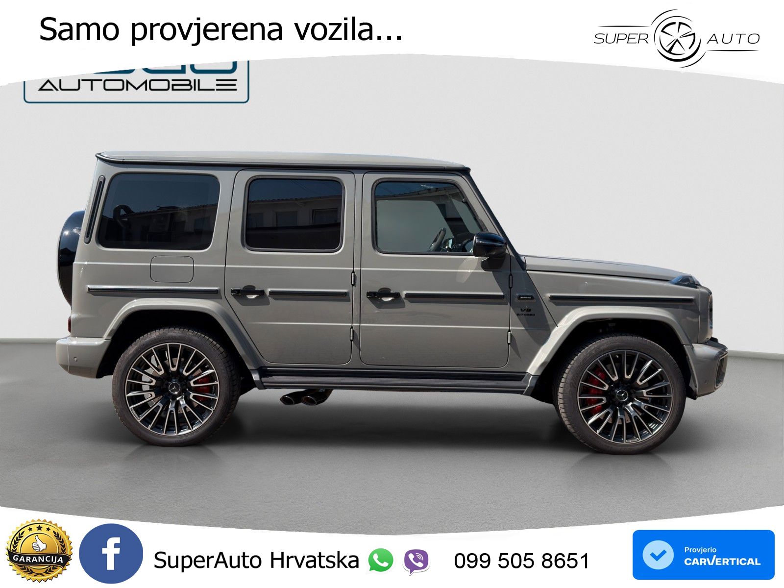 Mercedes AMG G 63 Long V8 (585 KS) 4MATIC 9G-TRONIC AMG SPEEDSHIFT TCT Superior ACC+HEAD+4xGR SJED+360+PANO