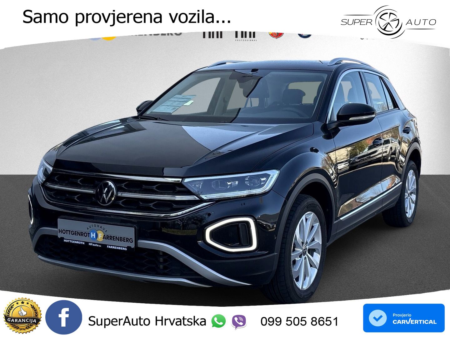 Volkswagen T-Roc 1.5 TSI (150 KS) DSG MATRIX+GR SJED+KAM