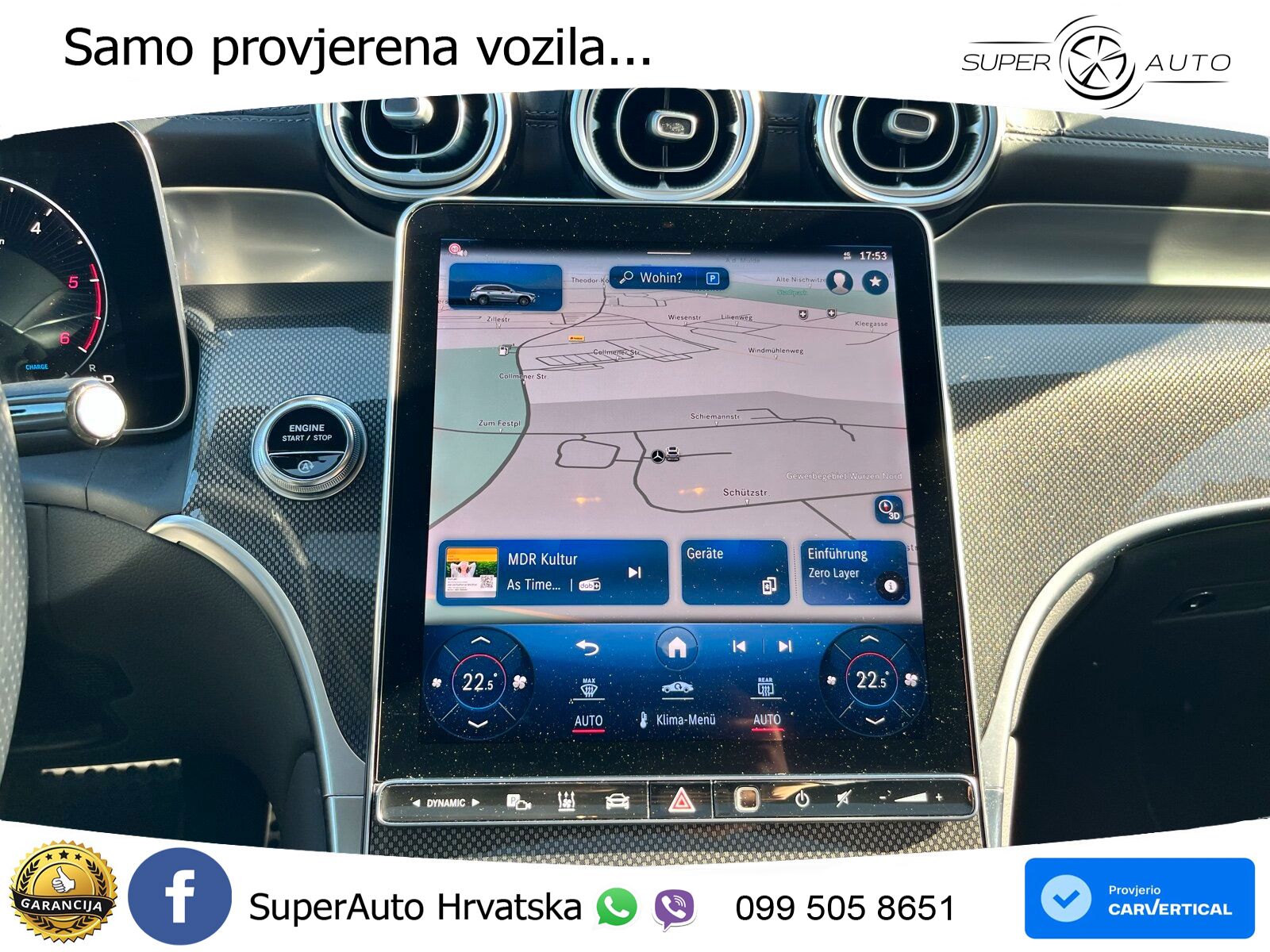 Mercedes GLC 300d (269 KS) 4MATIC 9G-TRONIC AMG ZRAČNI+ACC+GR SJED+KAM+PANO