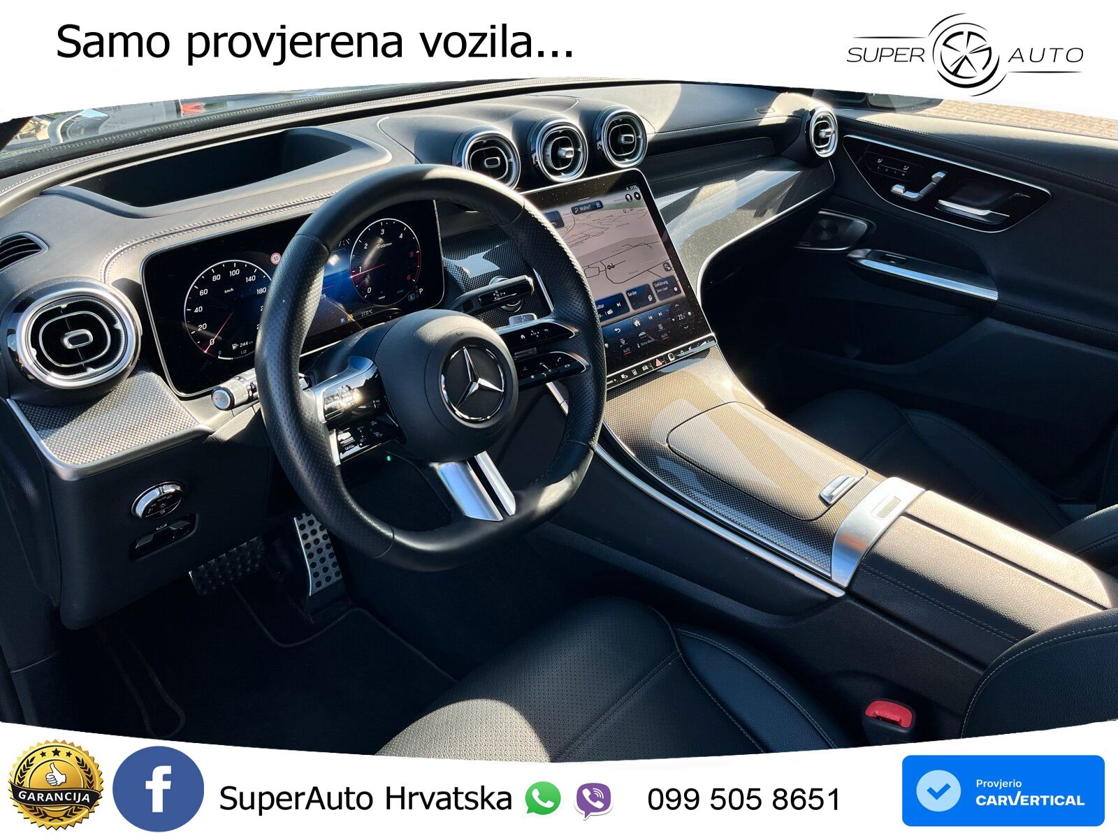 Mercedes GLC 300d (269 KS) 4MATIC 9G-TRONIC AMG ZRAČNI+ACC+GR SJED+KAM+PANO