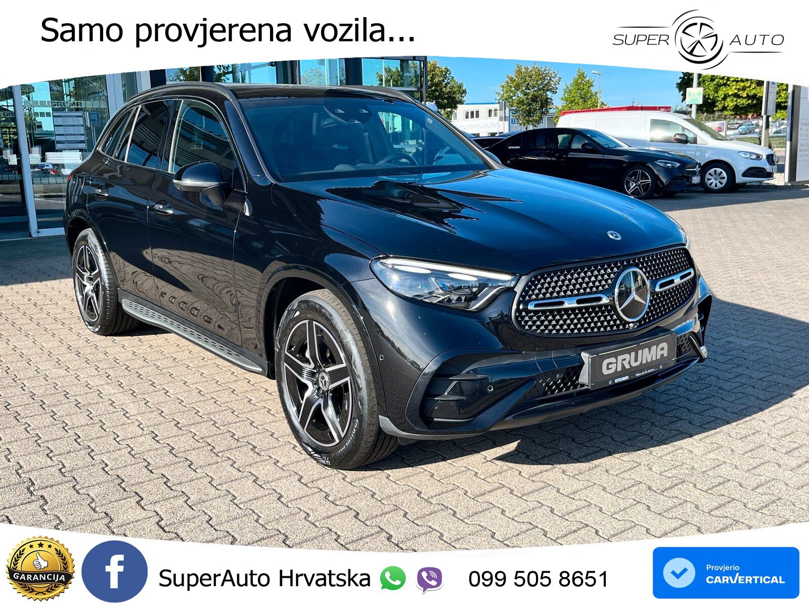 Mercedes GLC 300d (269 KS) 4MATIC 9G-TRONIC AMG ZRAČNI+ACC+GR SJED+KAM+PANO