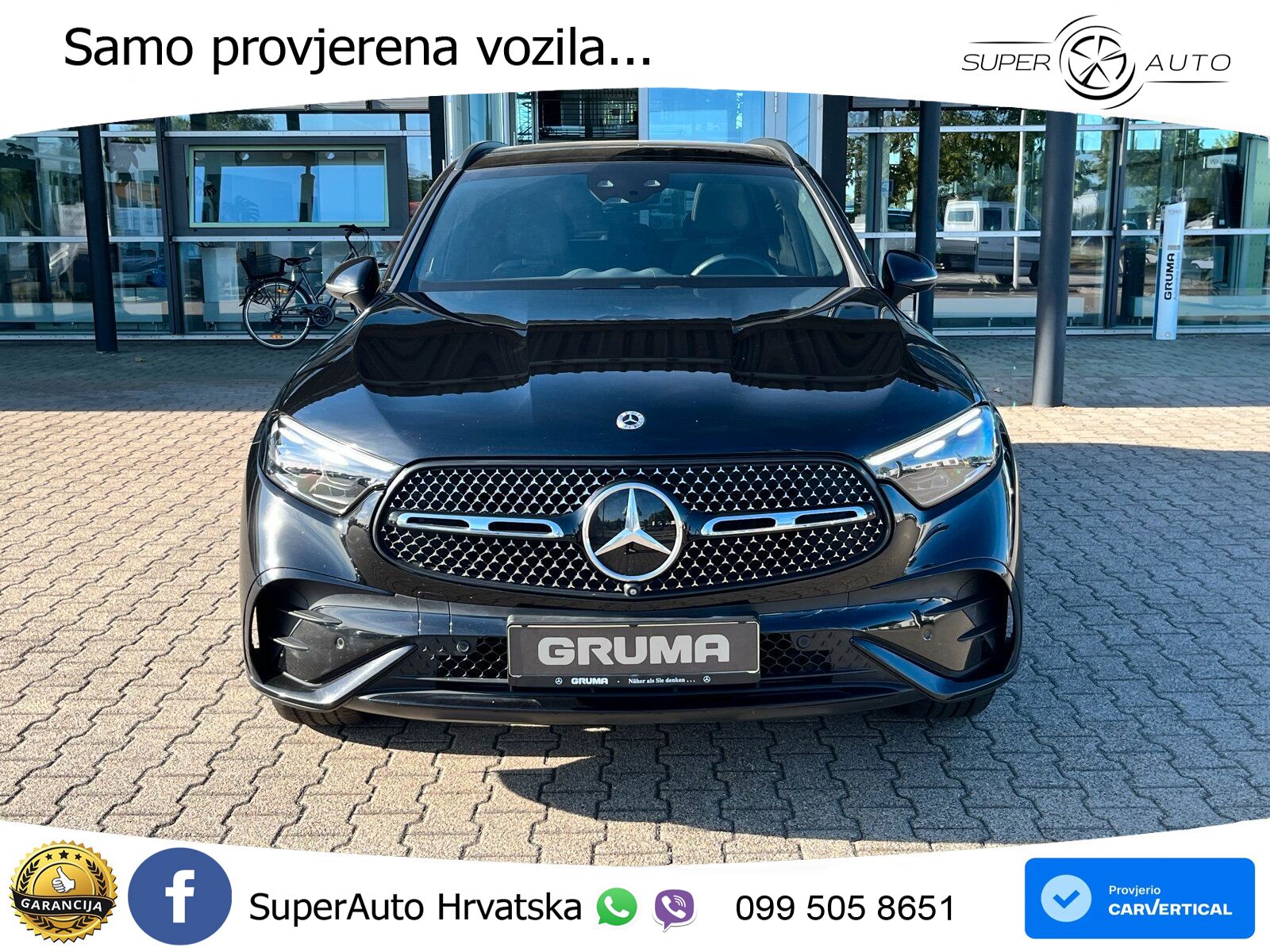 Mercedes GLC 300d (269 KS) 4MATIC 9G-TRONIC AMG ZRAČNI+ACC+GR SJED+KAM+PANO
