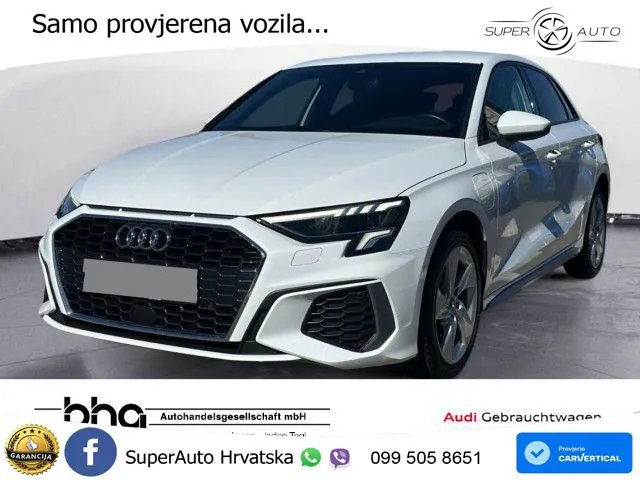 Audi A3 40 TFSIe (204 KS) S tronic LED+GR SJED+ACC