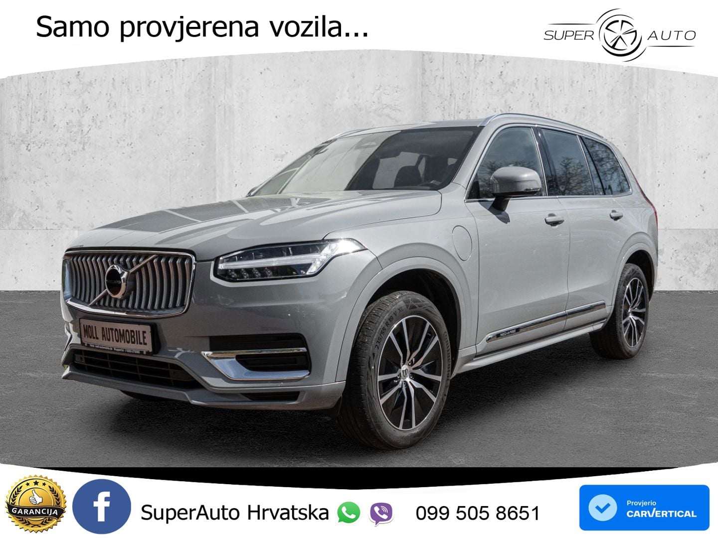 Volvo XC90 2.0 T8 AWD Automatic LED+GR SJED+ACC