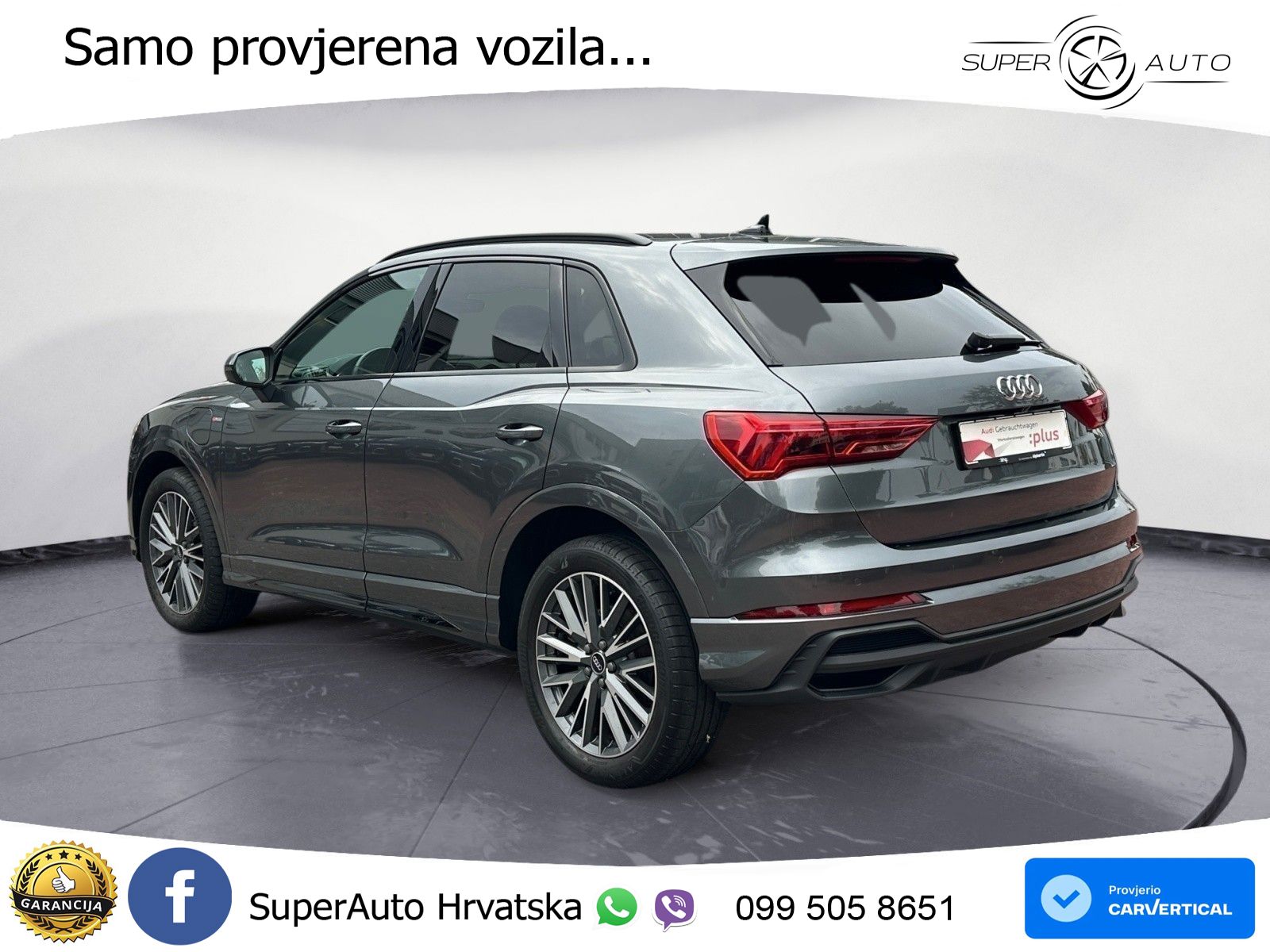 Audi Q3 45 TFSIe (245 KS) S tronic S line MATRIX+GR SJED+KAM