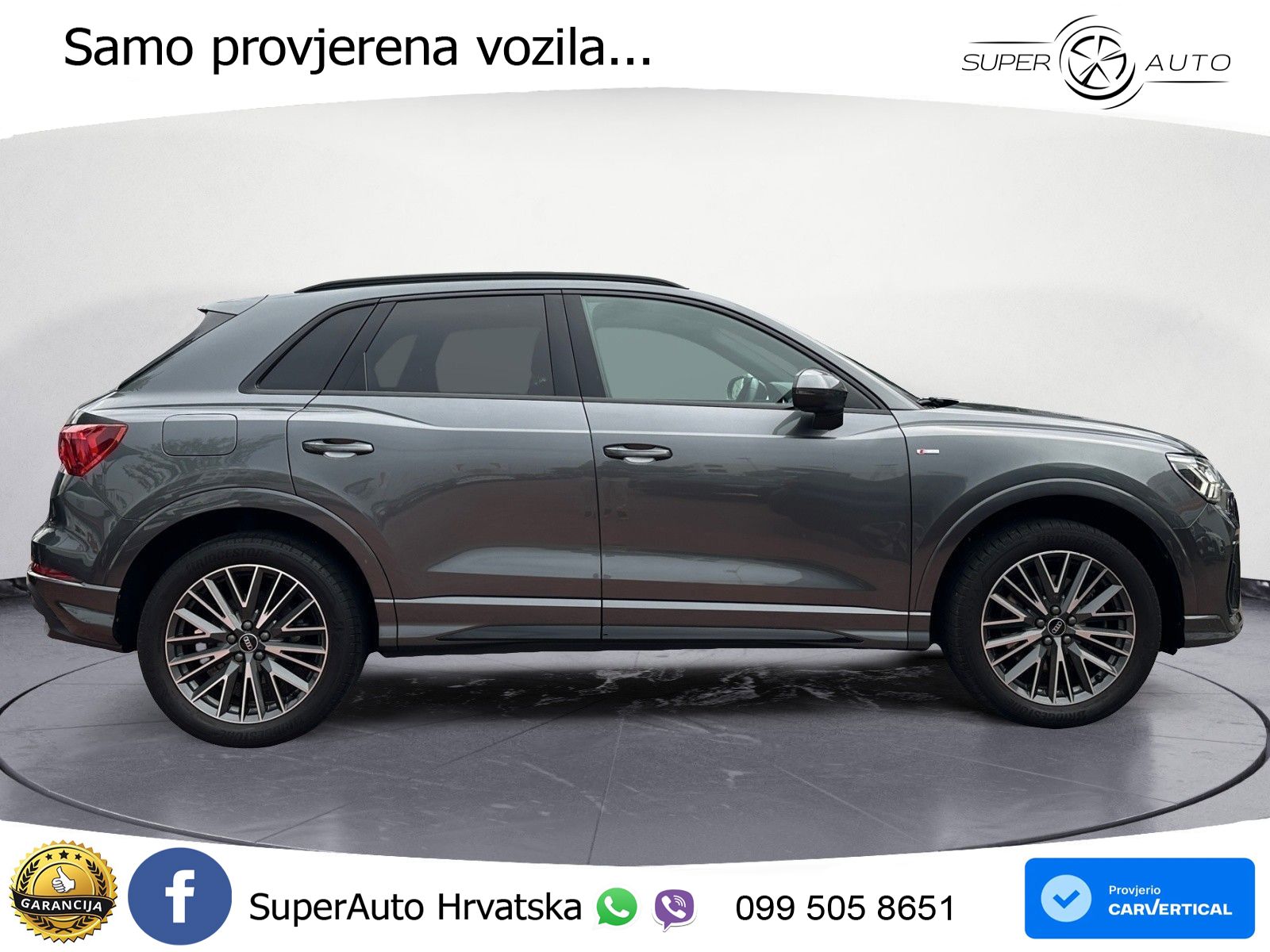 Audi Q3 45 TFSIe (245 KS) S tronic S line MATRIX+GR SJED+KAM