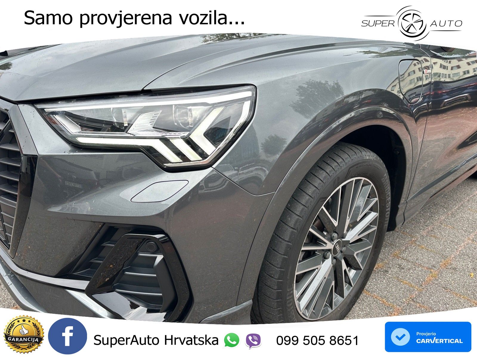 Audi Q3 45 TFSIe (245 KS) S tronic S line MATRIX+GR SJED+KAM