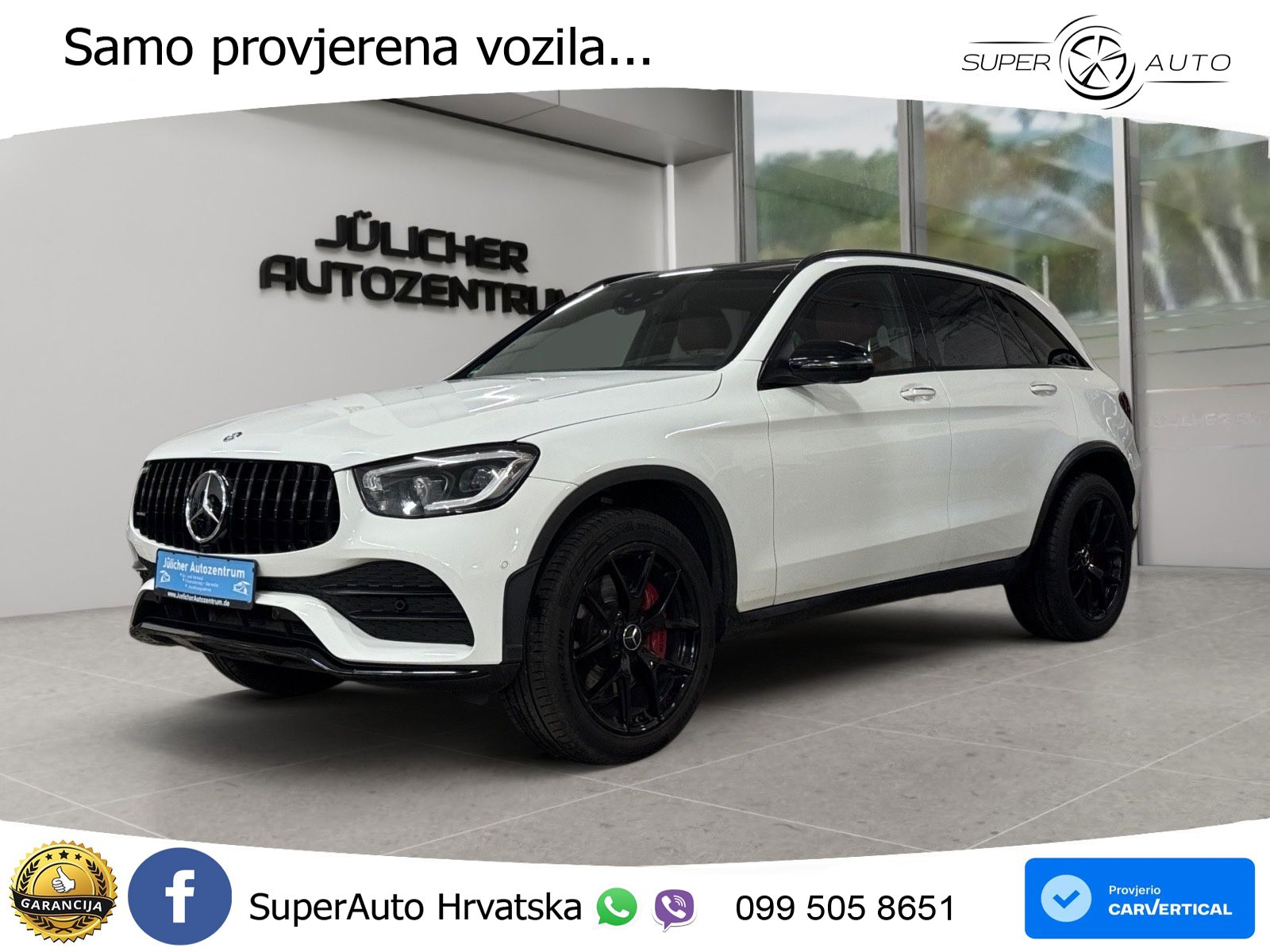 Mercedes AMG GLC 43 V6 (390 KS) 4MATIC TCT LED+GR SJED+ACC