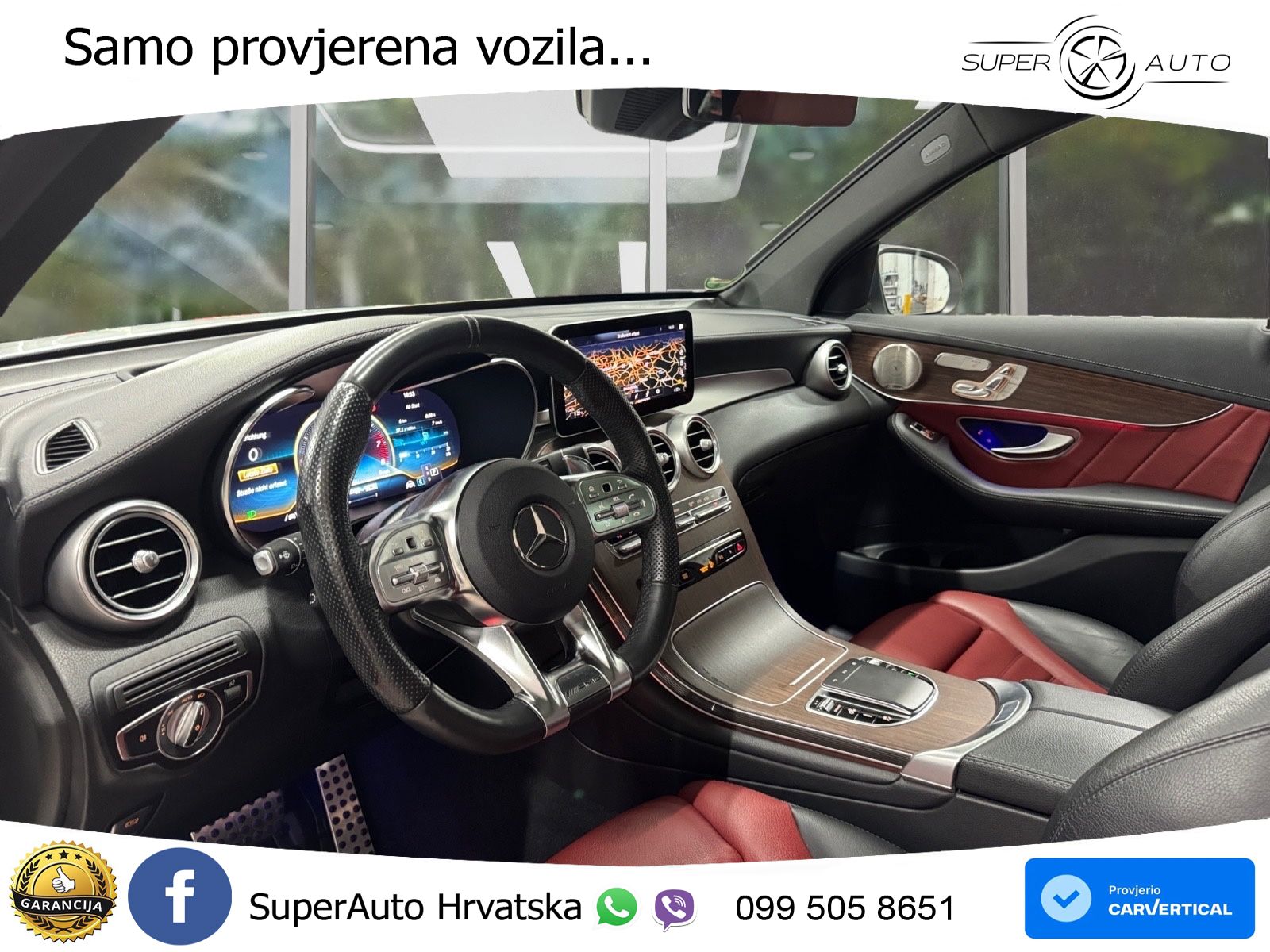 Mercedes AMG GLC 43 V6 (390 KS) 4MATIC TCT LED+GR SJED+ACC