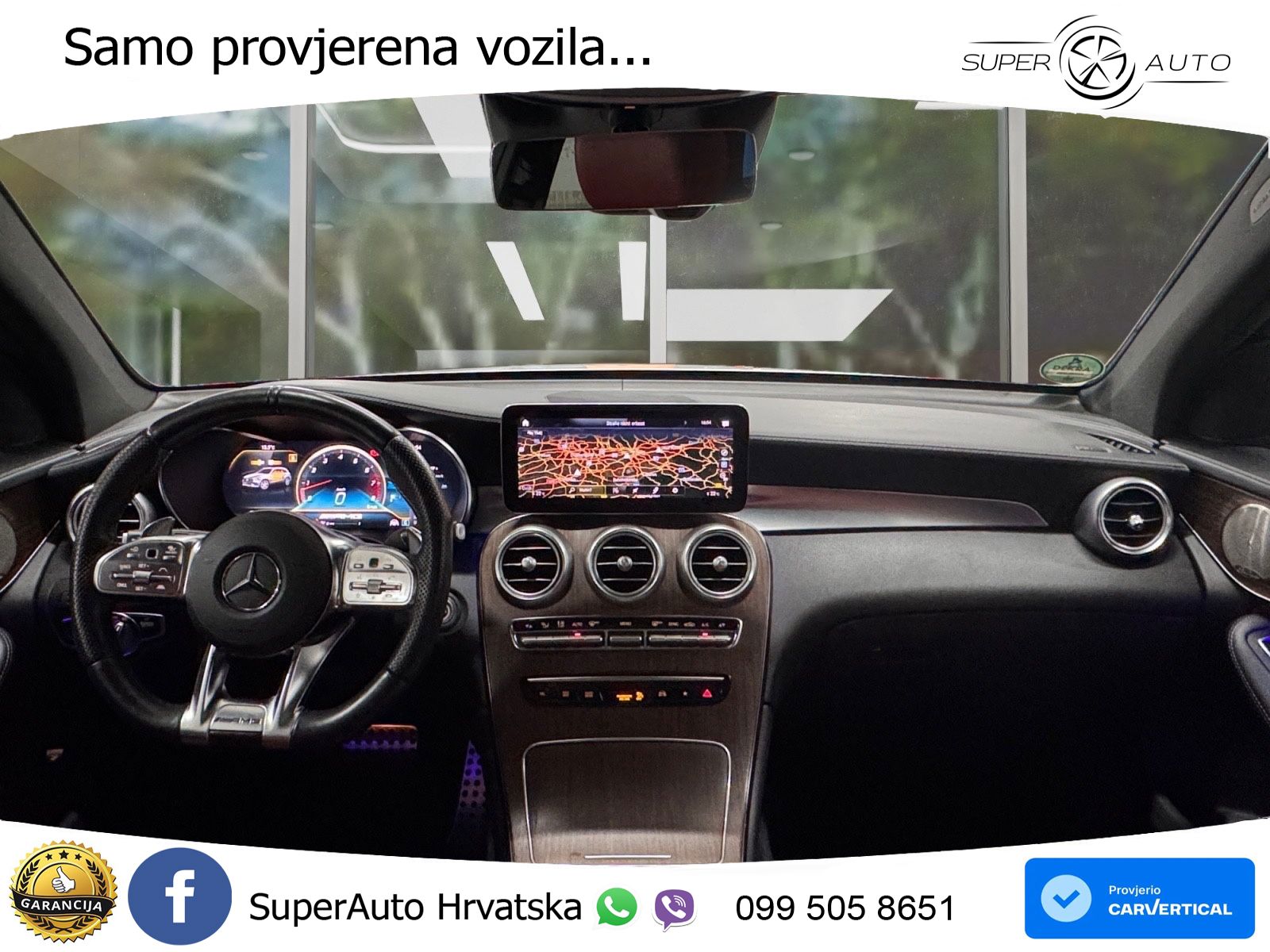 Mercedes AMG GLC 43 V6 (390 KS) 4MATIC TCT LED+GR SJED+ACC