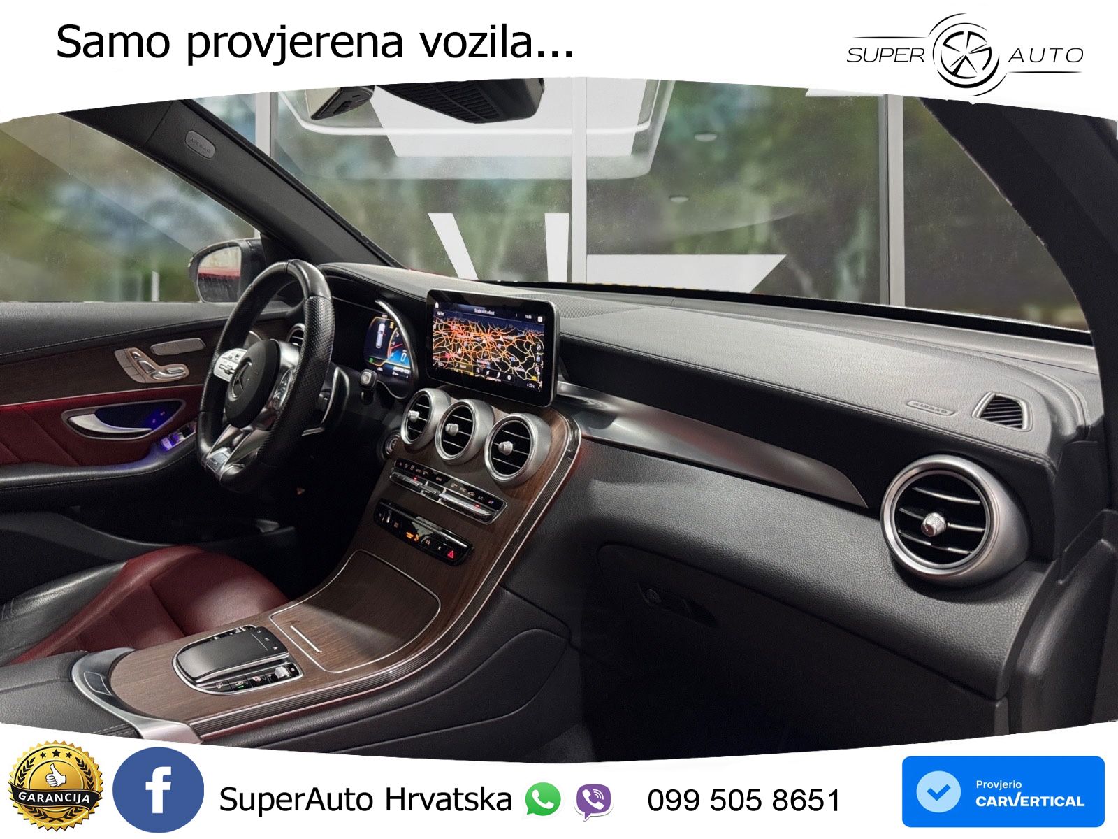 Mercedes AMG GLC 43 V6 (390 KS) 4MATIC TCT LED+GR SJED+ACC