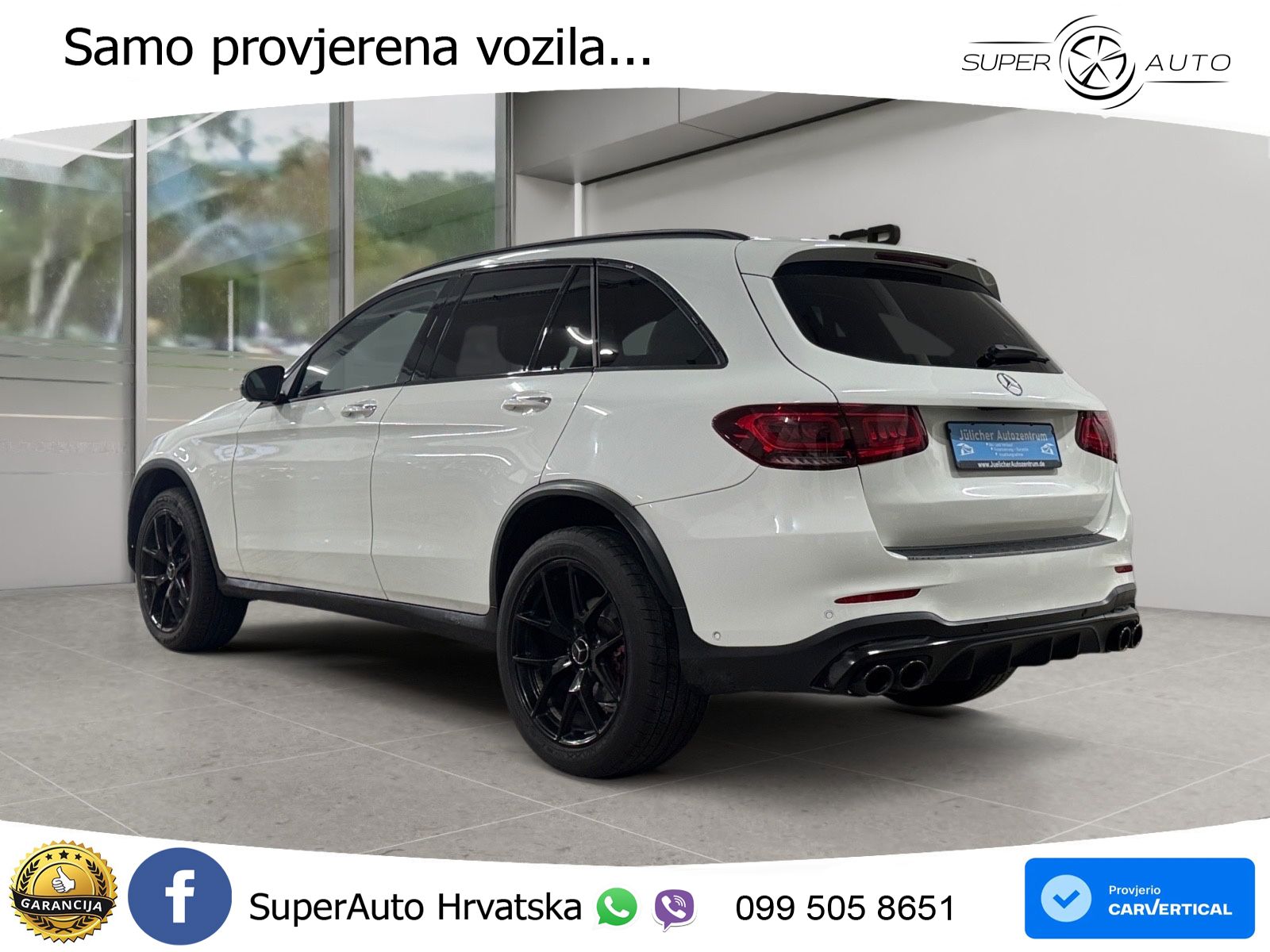 Mercedes AMG GLC 43 V6 (390 KS) 4MATIC TCT LED+GR SJED+ACC