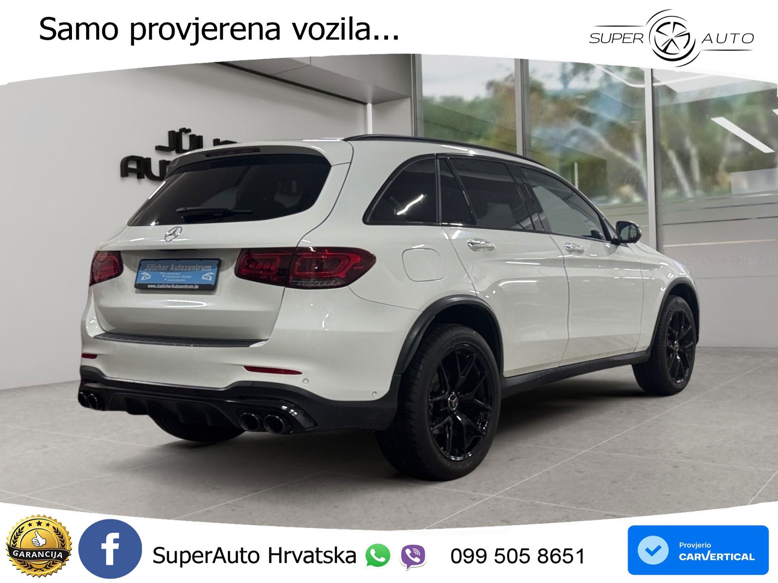 Mercedes AMG GLC 43 V6 (390 KS) 4MATIC TCT LED+GR SJED+ACC