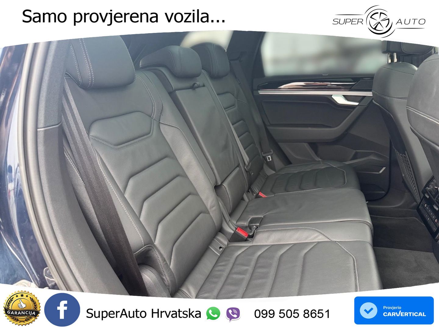 Volkswagen Touareg 3.0 V6 TDI (231 KS) 4MOTION Tiptronic R-Line ZRAČNI+ACC+GR SJED+KAM+PANO
